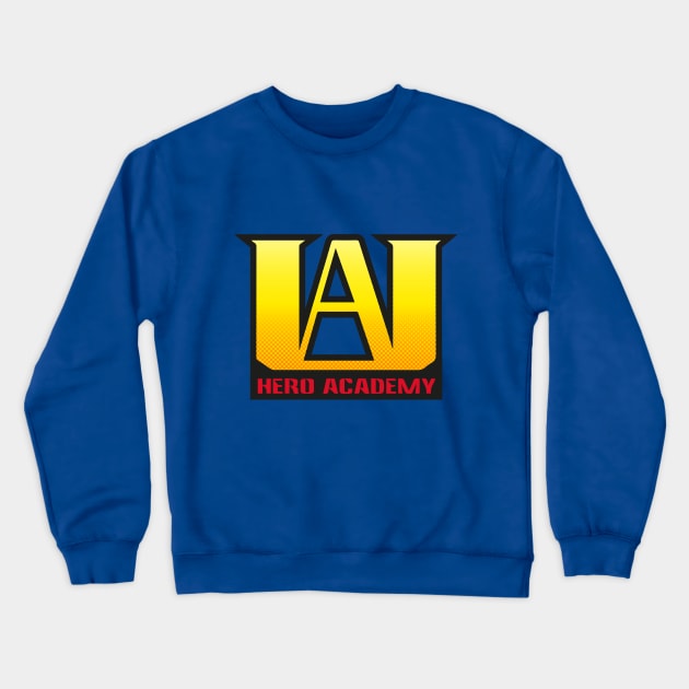 Hero Academy Crewneck Sweatshirt by Aonaka